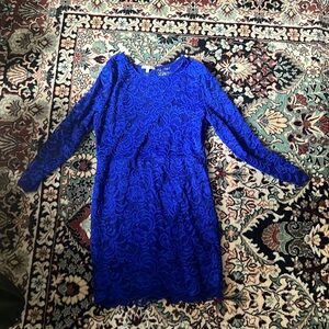 NWOT Lace Mini Dress L